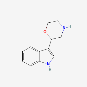 2-(1H-Indol-3-yl)morpholine