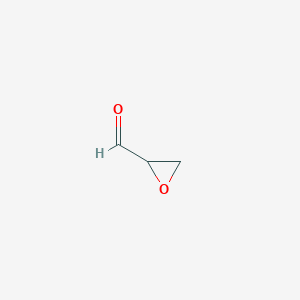 molecular formula C3H4O2 B058185 Glycidaldehyde CAS No. 765-34-4