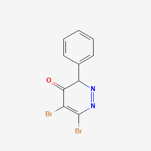 5,6-dibromo-3-phenylpyridazin-4(3H)-one