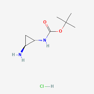 tert-butyl (1S,2S)-2-aminocyclopropylcarbamate hydrochloride