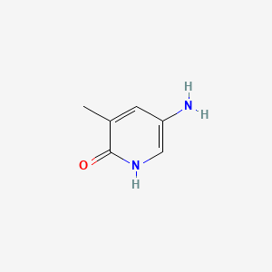 molecular formula C6H8N2O B581904 5-Amino-3-methylpyridin-2-ol CAS No. 20252-07-7