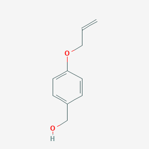 molecular formula C10H12O2 B058192 [4-(Prop-2-en-1-yloxy)phenyl]methanol CAS No. 3256-45-9