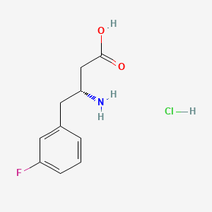 (R)-3-Amino-4-(3-fluorophenyl)butanoic acid hydrochloride