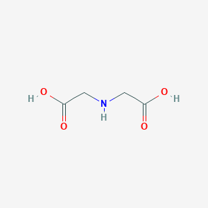 molecular formula C4H7NO4 B058193 Iminodiacetic acid CAS No. 142-73-4