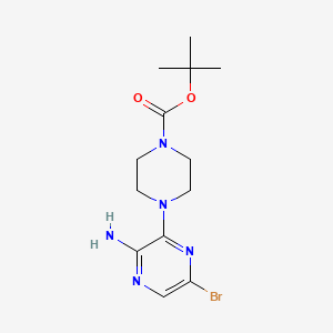 1-Boc-4-(3-amino-6-bromopyrazin-2-YL)piperazine