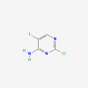 2-Chloro-5-iodopyrimidin-4-amine