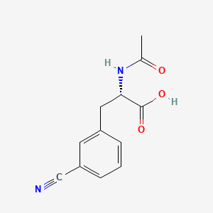 (S)-2-Acetamido-3-(3-cyanophenyl)propanoic acid