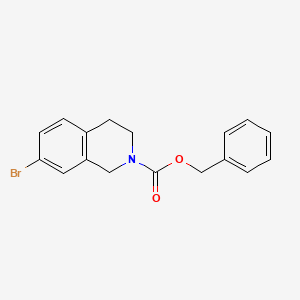Benzyl 7-bromo-3,4-dihydroisoquinoline-2(1H)-carboxylate