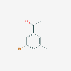 molecular formula C9H9BrO B058197 1-(3-Bromo-5-methylphenyl)ethanone CAS No. 1379325-64-0