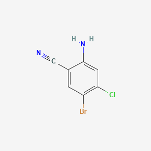 2-Amino-5-bromo-4-chlorobenzonitrile