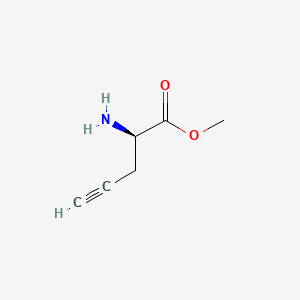(R)-2-Amino-4-pentynoic acid, methyl ester