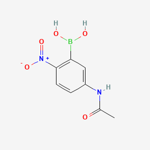5-Acetamido-2-nitrophenylboronic acid