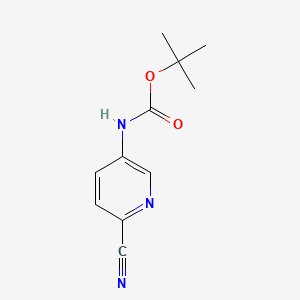 5-(Boc-amino)-2-cyanopyridine