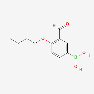 (4-Butoxy-3-formylphenyl)boronic acid