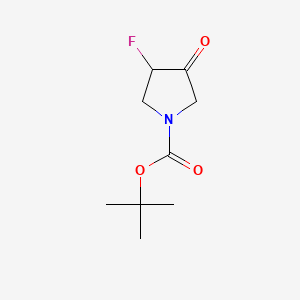 tert-Butyl 3-fluoro-4-oxopyrrolidine-1-carboxylate