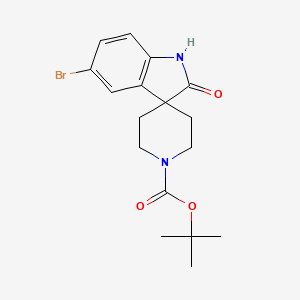 1'-Boc-5-Bromo-1,2-dihydro-2-oxo-spiro[3H-indole-3,4'-piperidine]