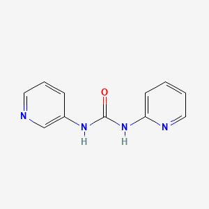 molecular formula C11H10N4O B5820102 1-Pyridin-2-yl-3-pyridin-3-ylurea CAS No. 75322-51-9