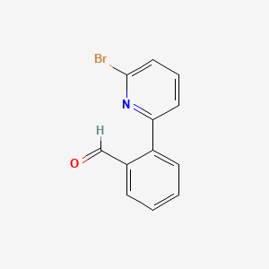 2-(6-Bromopyridin-2-YL)benzaldehyde
