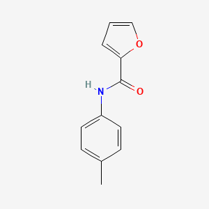 molecular formula C12H11NO2 B5820684 N-(4-methylphenyl)furan-2-carboxamide CAS No. 1982-62-3