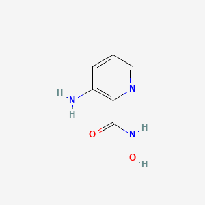 B582096 3-amino-N-hydroxypyridine-2-carboxamide CAS No. 98140-94-4