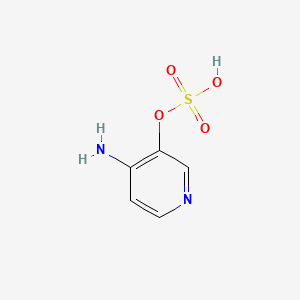 molecular formula C5H6N2O4S B582114 4-Amino-3-hydroxypyridine Sulfate CAS No. 100130-15-2
