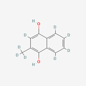 2-Methyl-1,4-naphthalenediol-d8