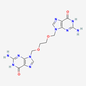 O-((Guanin-9-yl)methyl) acyclovir