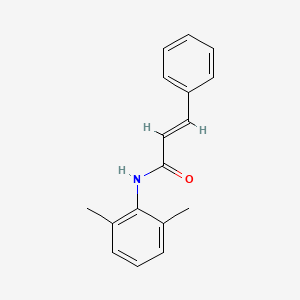 molecular formula C18H12S B5821265 N-(2,6-dimethylphenyl)-3-phenylacrylamide CAS No. 18109-42-7