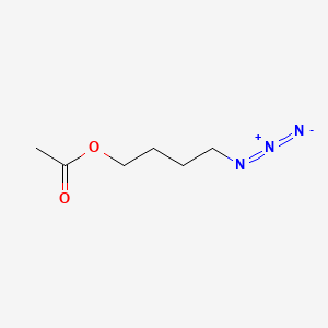 molecular formula C6H11N3O2 B582130 4-Azidobutanol 1-Acetate CAS No. 172468-38-1