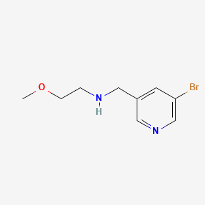N-((5-bromopyridin-3-yl)methyl)-2-methoxyethanamine