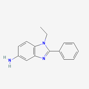1-ethyl-2-phenyl-1H-benzo[d]imidazol-5-amine