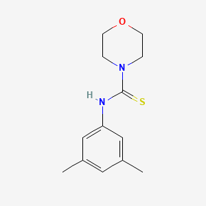 molecular formula C13H18N2OS B5821479 N-(3,5-dimethylphenyl)morpholine-4-carbothioamide 