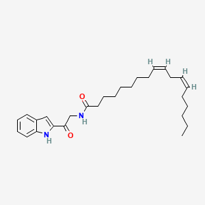 molecular formula C28H40N2O2 B582166 Termitomycamide B 
