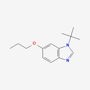 1-tert-Butyl-6-propoxybenzimidazole