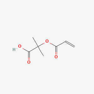 molecular formula C7H10O4 B582218 2-(Acryloyloxy)-2-methylpropanoic acid CAS No. 1294000-55-7