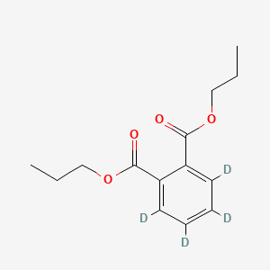 molecular formula C14H18O4 B582240 Dipropyl phthalate-d4 CAS No. 358731-29-0