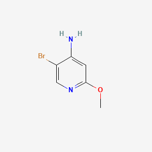 molecular formula C6H7BrN2O B582247 5-Bromo-2-methoxypyridin-4-amine CAS No. 1232431-48-9
