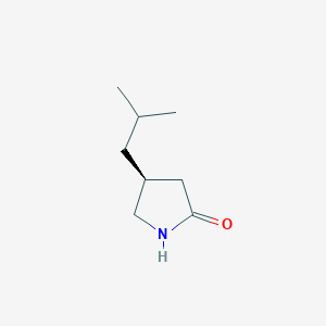 B058225 (S)-4-Isobutylpyrrolidin-2-one CAS No. 181289-23-6