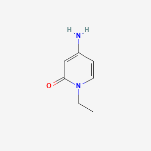 molecular formula C7H10N2O B582257 4-Amino-1-ethylpyridin-2(1H)-one CAS No. 1310249-41-2