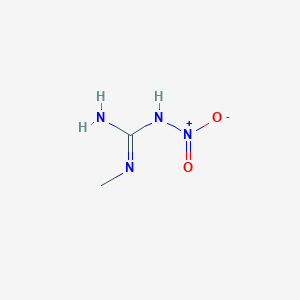 molecular formula C2H6N4O2 B058230 1-Methyl-3-nitroguanidine CAS No. 4245-76-5