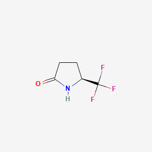 (5S)-5-(Trifluoromethyl)pyrrolidin-2-one