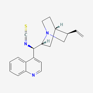 molecular formula C20H21N3S B582305 Cinchonan, 9-isothiocyanato-, (9R)- CAS No. 1333118-34-5