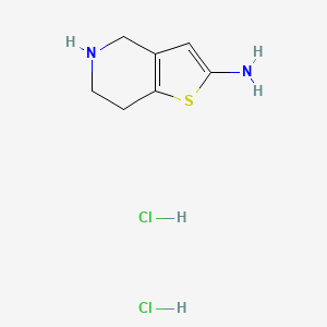 4,5,6,7-Tetrahydrothieno[3,2-C]pyridin-2-amine 2hcl