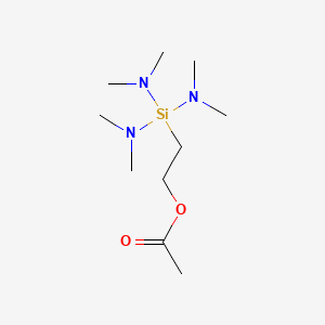 Acetoxyethyltris(dimethylamino)silane