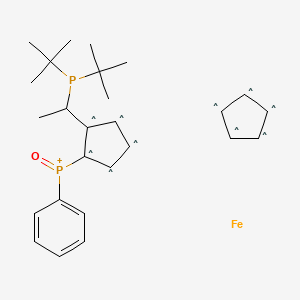 molecular formula C26H35FeOP2+ B582388 JoSPOphos SL-J688-2 CAS No. 1221746-66-2