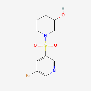 1-(5-Bromopyridin-3-ylsulfonyl)piperidin-3-ol