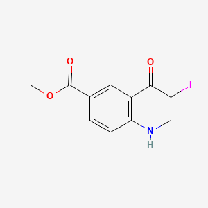Methyl 3-iodo-4-oxo-1,4-dihydroquinoline-6-carboxylate