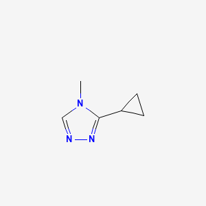 3-cyclopropyl-4-methyl-4H-1,2,4-triazole