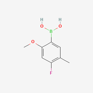 (4-Fluoro-2-methoxy-5-methylphenyl)boronic acid