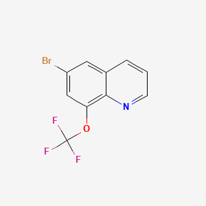 6-Bromo-8-trifluoromethoxyquinoline